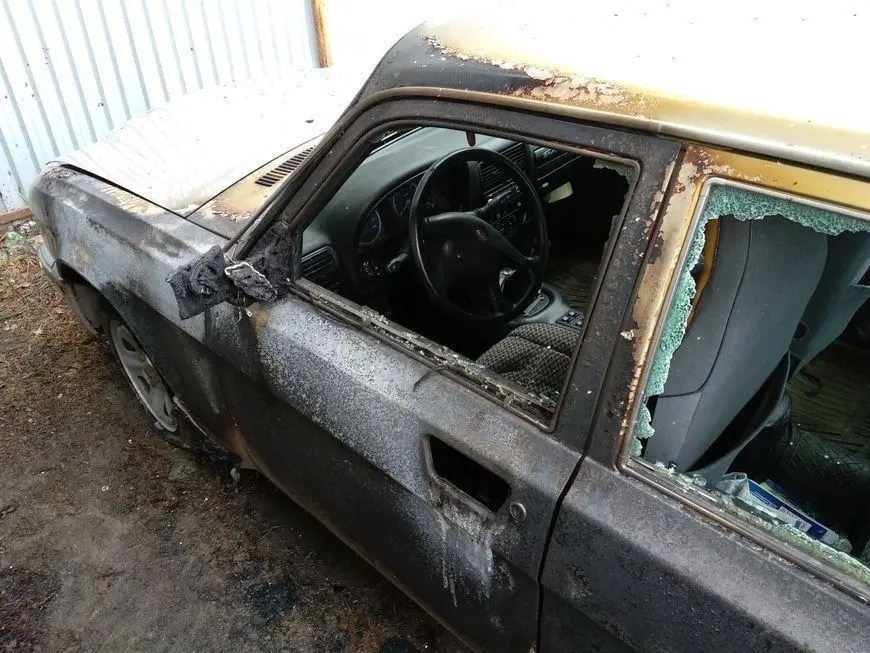 Burnt side of the Volga