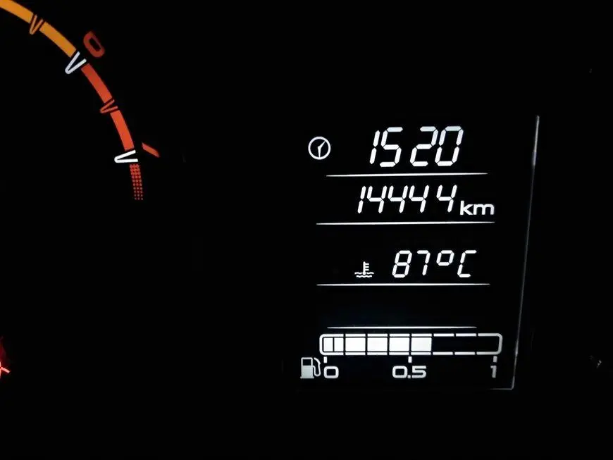Odometer reading