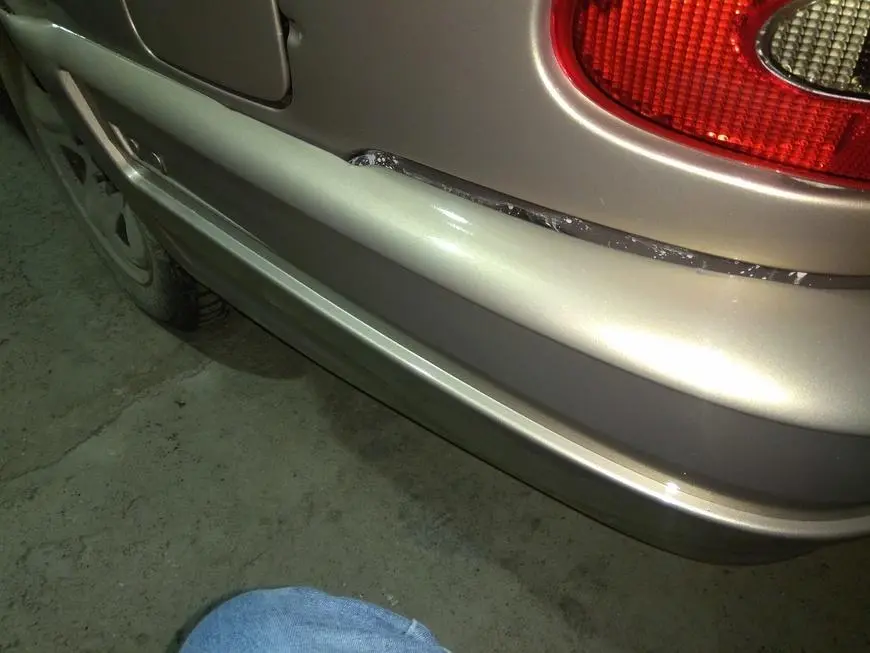 General view of the car
