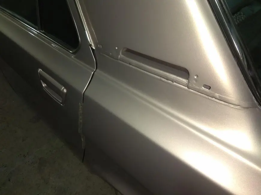 General view of the car