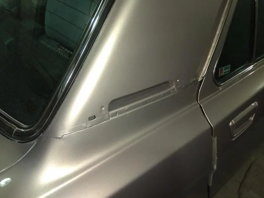 General view of the car