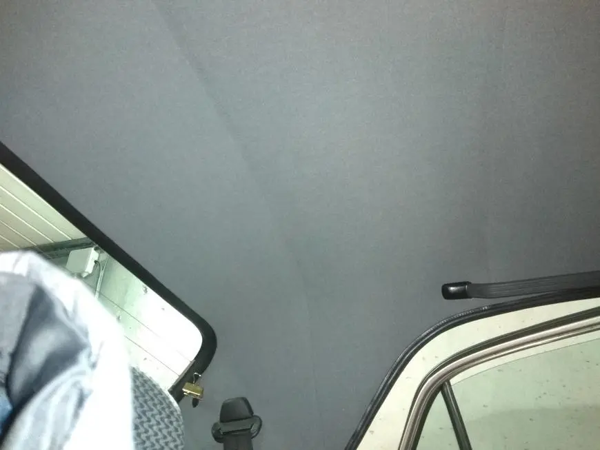 General view of the car