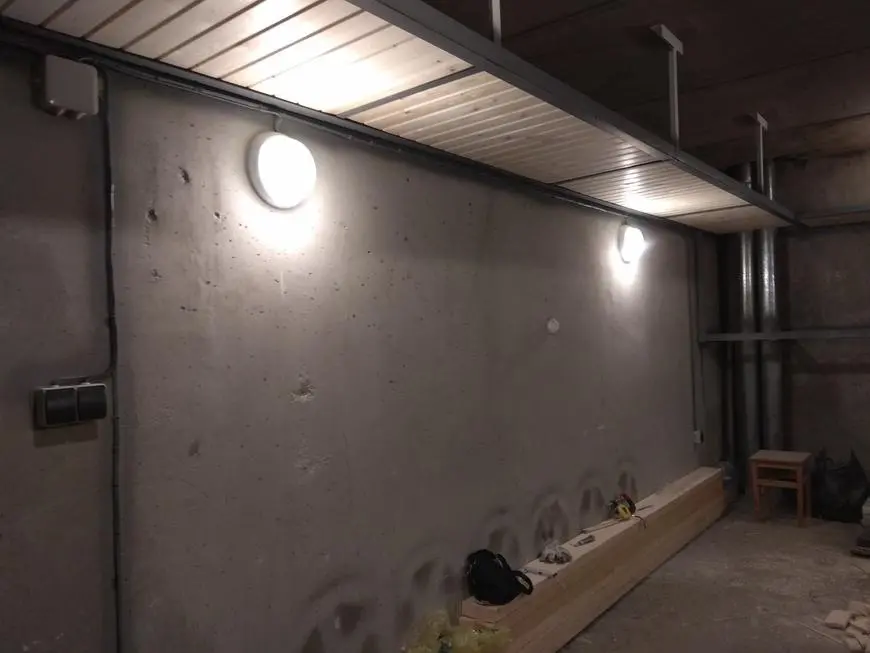 Garage building process