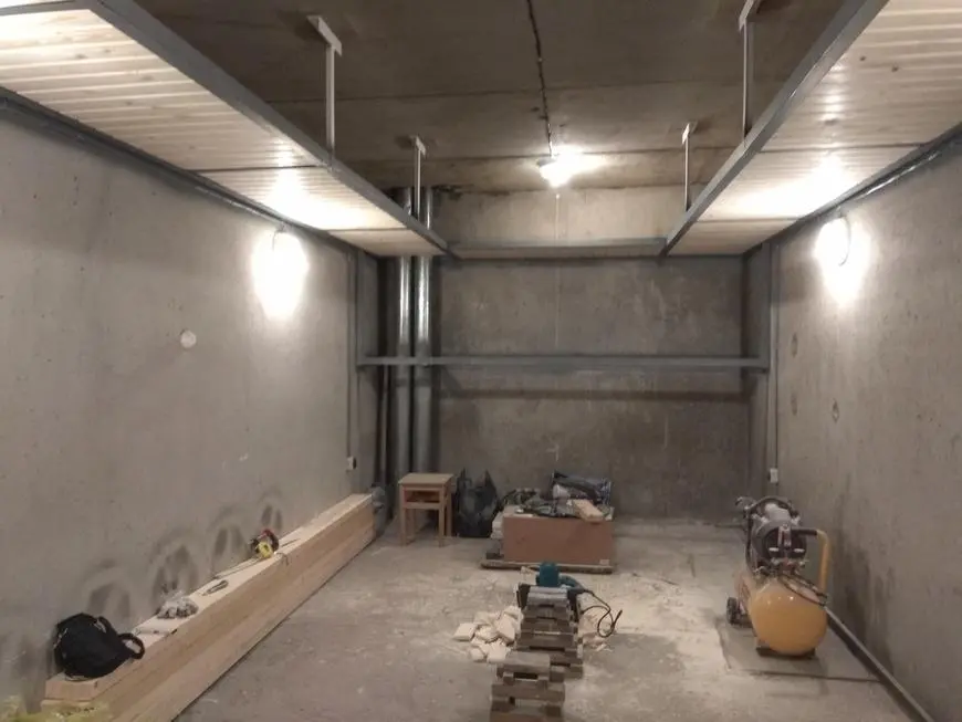 Garage building process