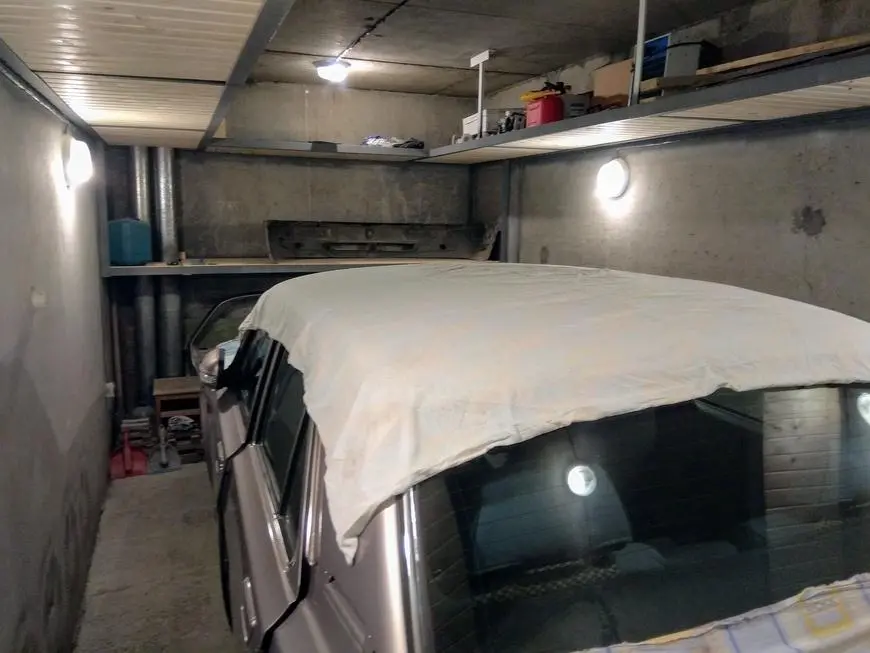 Garage building process