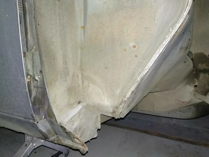 Body condition before cleaning