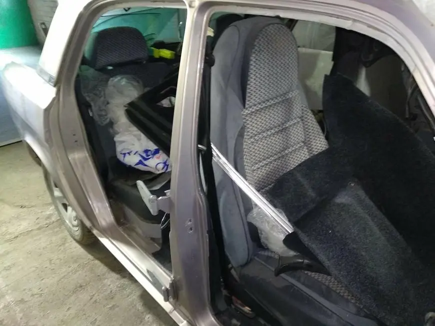 Body condition after cleaning from dirt and rust