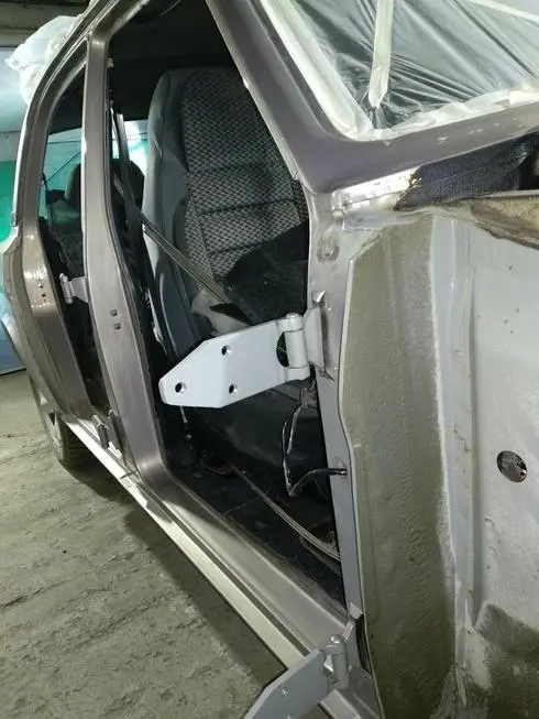Body condition after cleaning from dirt and rust