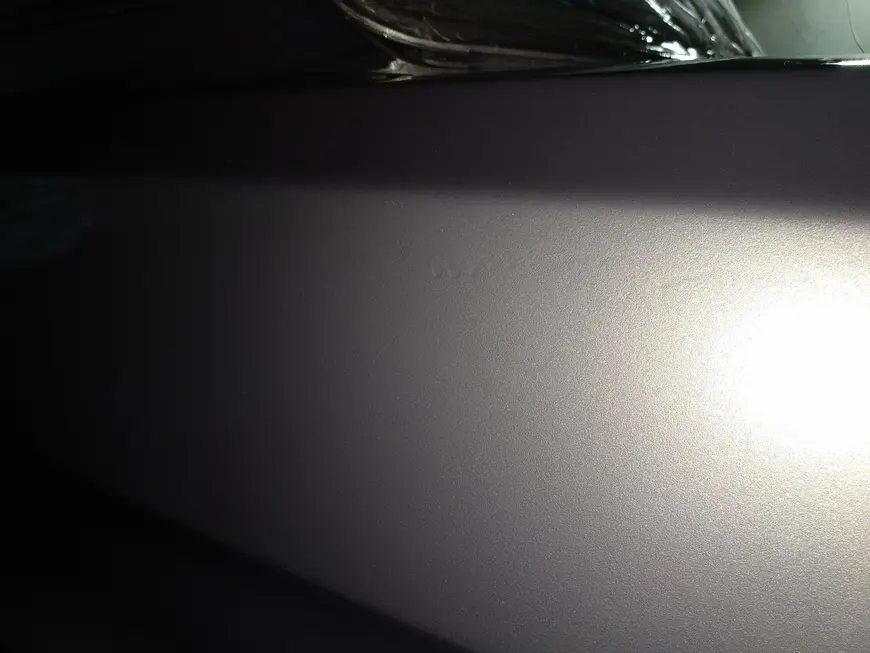 The result of painting the car body Volga